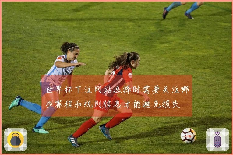 世界杯下注网站选择时需要关注哪些赛程和规则信息才能避免损失