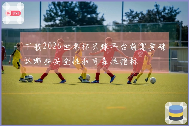 下载2026世界杯买球平台前需要确认哪些安全性和可靠性指标