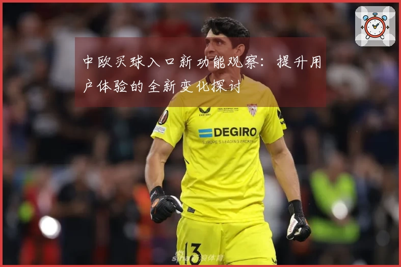 中欧买球入口新功能观察：提升用户体验的全新变化探讨